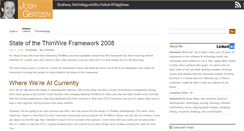 Desktop Screenshot of joshgertzen.com
