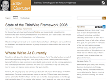 Tablet Screenshot of joshgertzen.com
